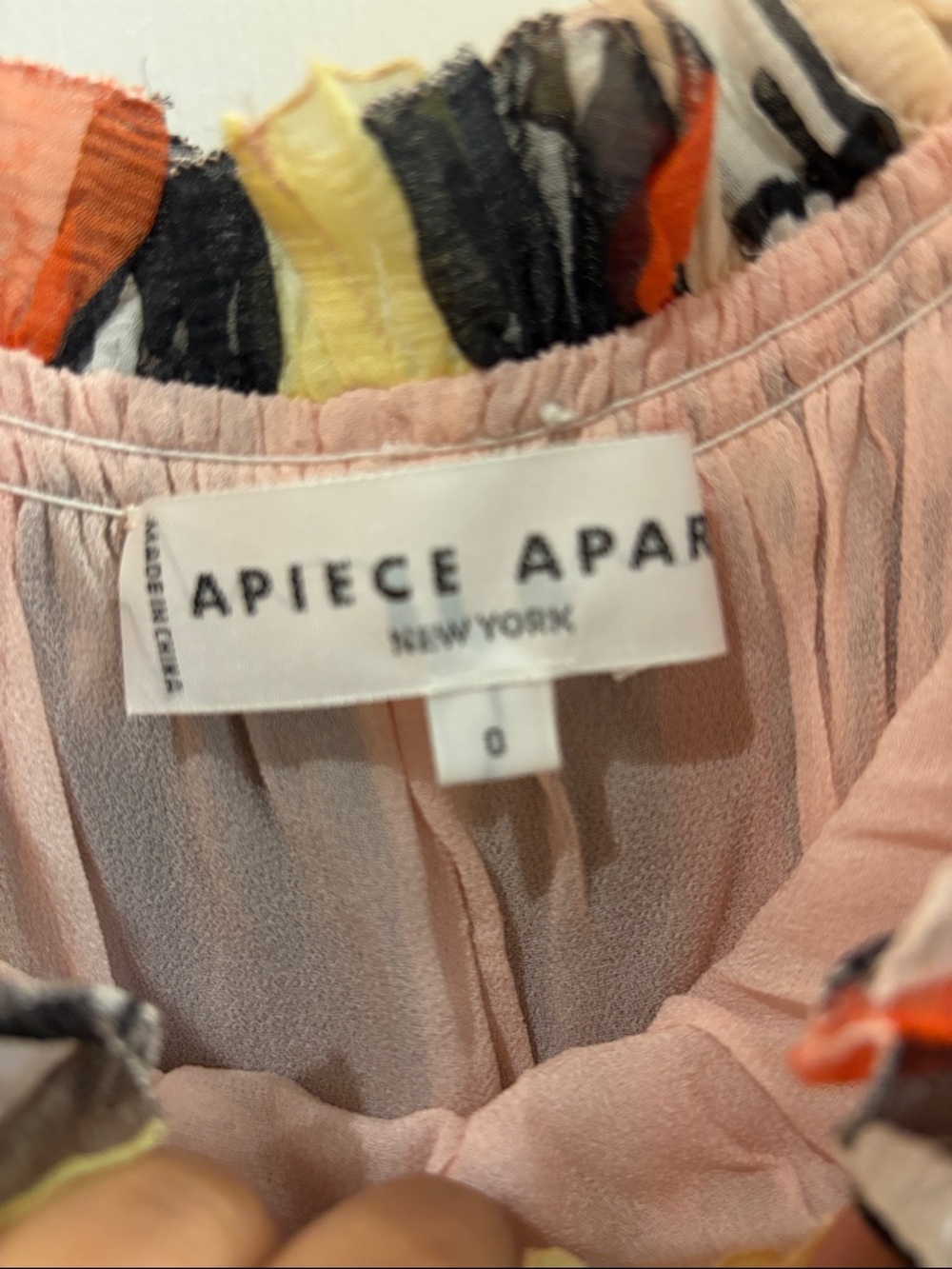 Like New | Apiece Apart chiffon dress - Picture 2 of 2